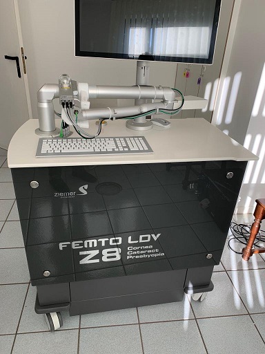 Laser Femtoseconde Ziemer LDV Z 8